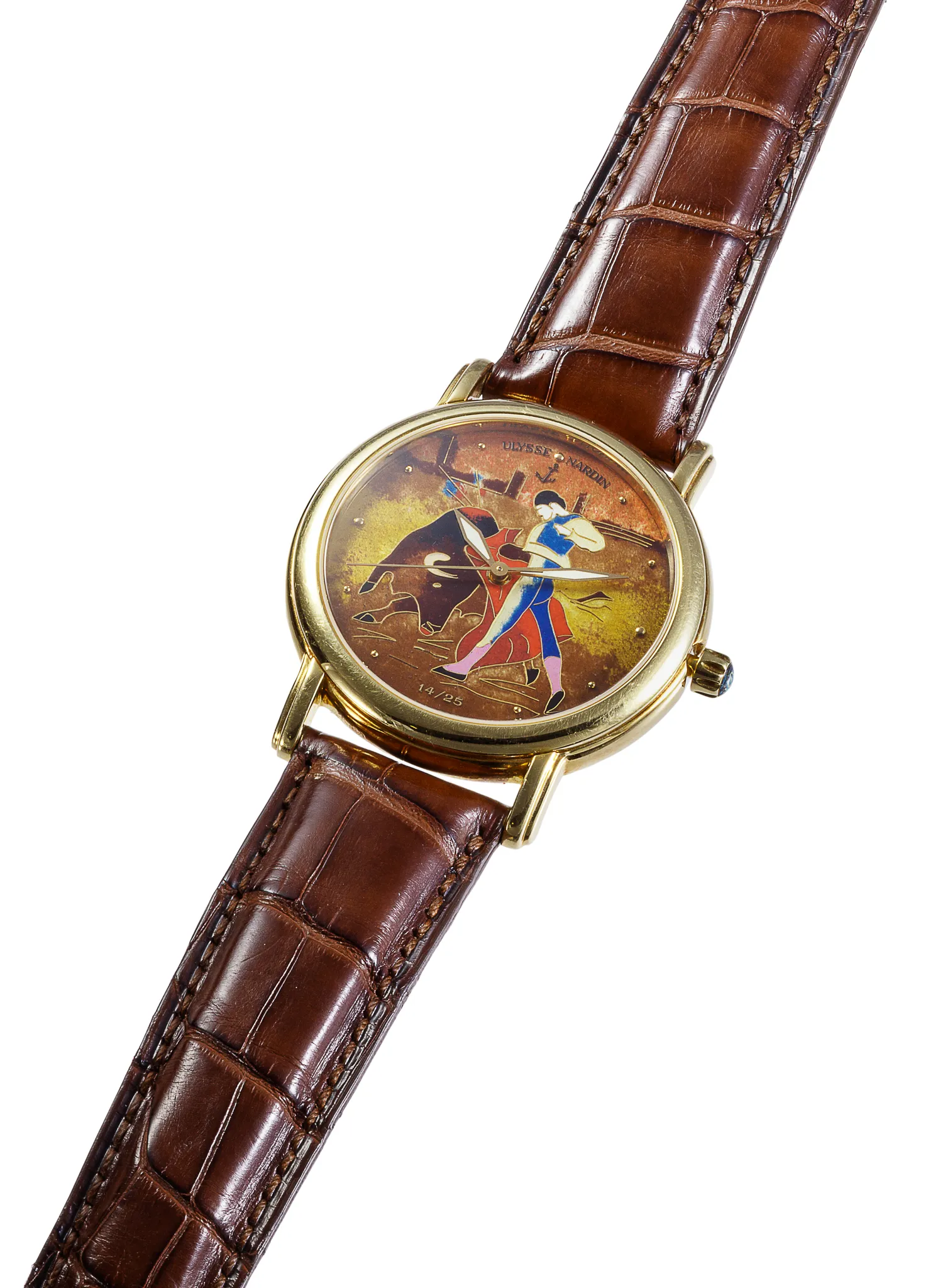 Ulysse Nardin San Marco 131-77-9 37mm Yellow gold Enamel