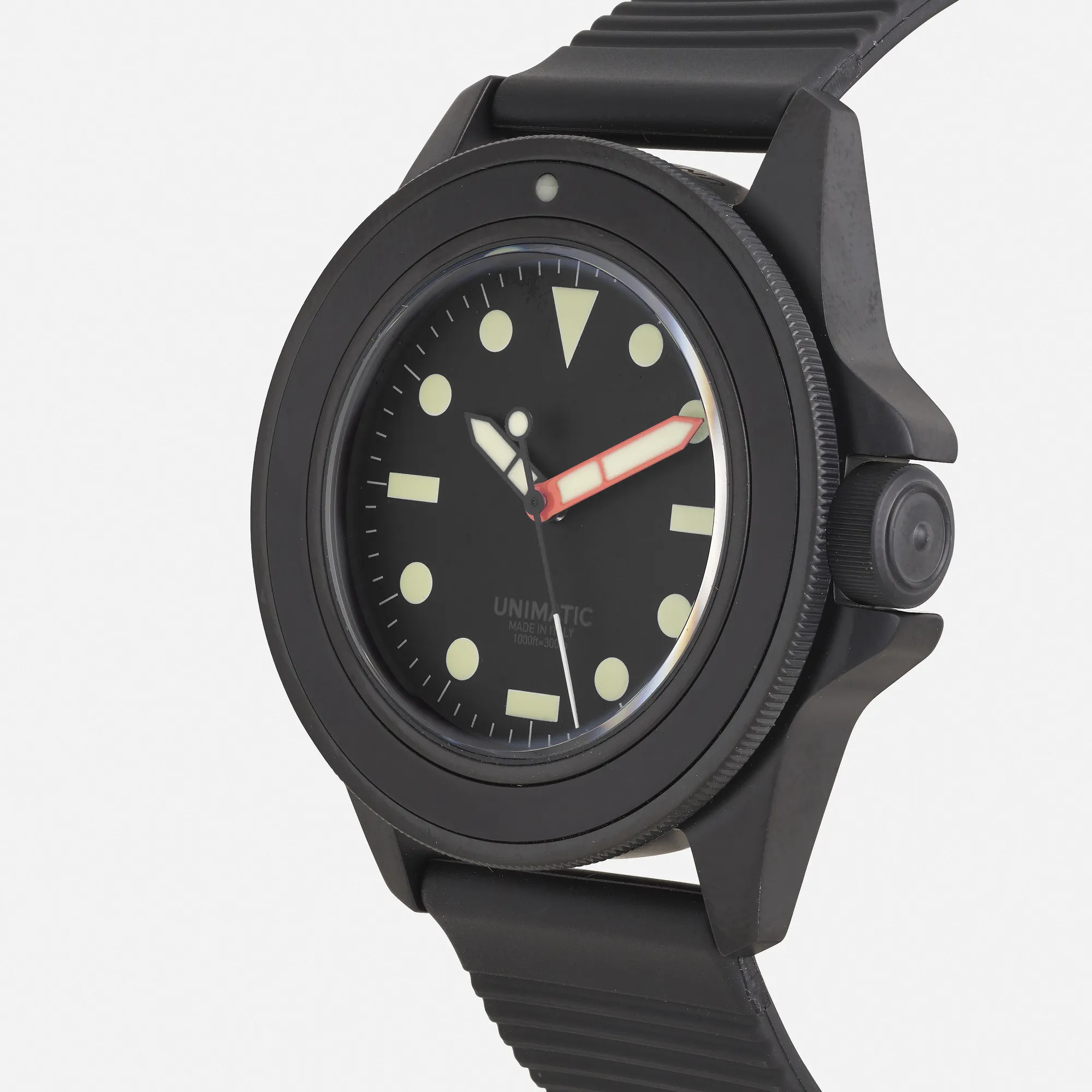 Unimatic 40mm Stainless steel Black 4