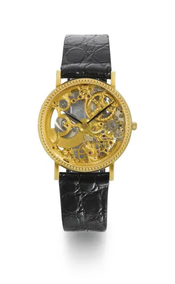 Universal Genève 151.11.662 32.5mm Yellow gold Skeletonized