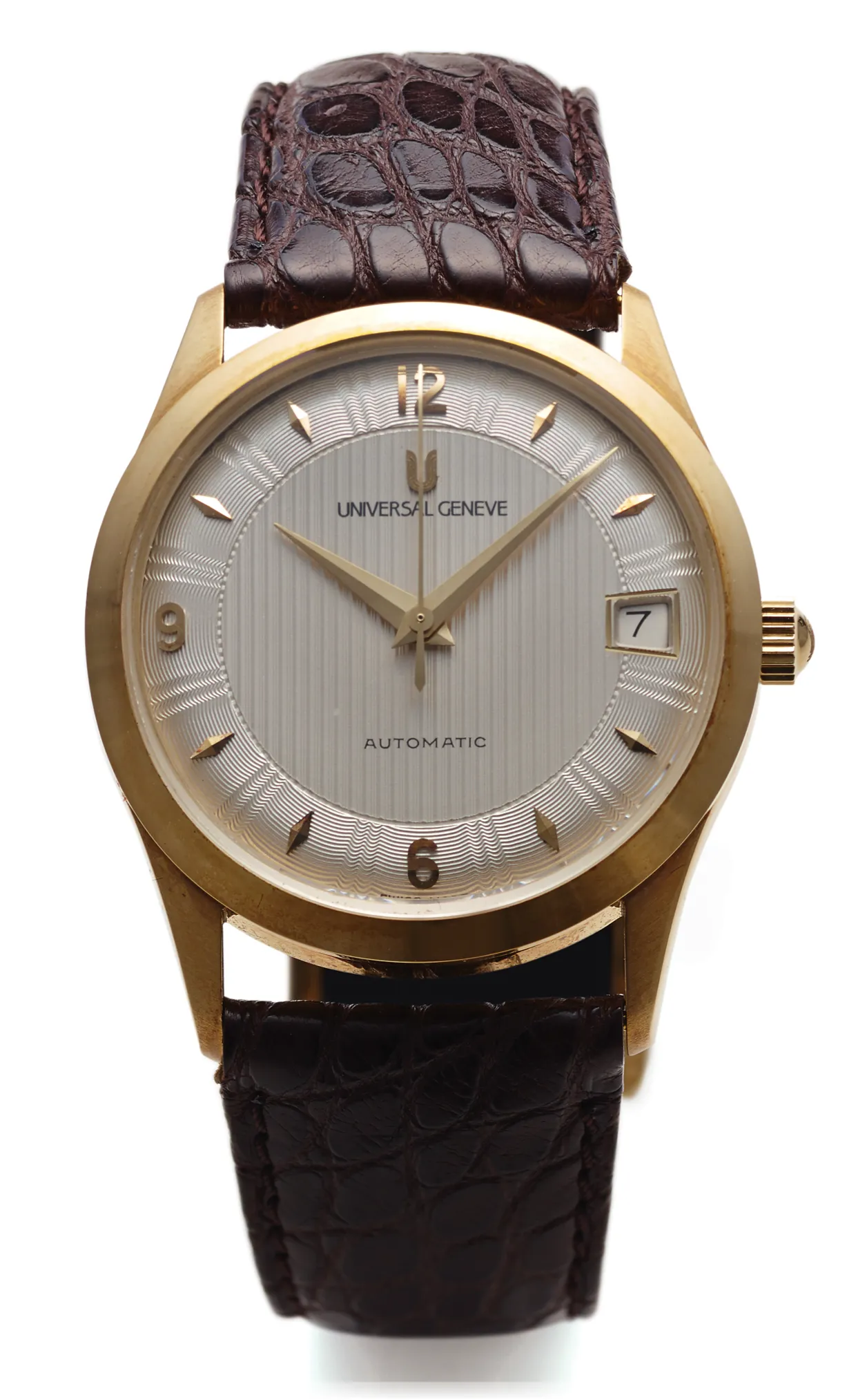 Universal Genève Classic 169.110 34mm Yellow gold Silver