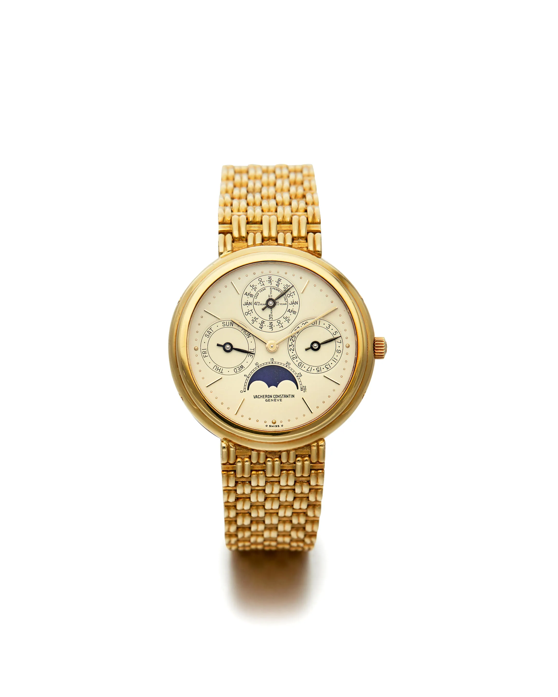 Vacheron Constantin 43031/1 38mm Yellow gold Cream