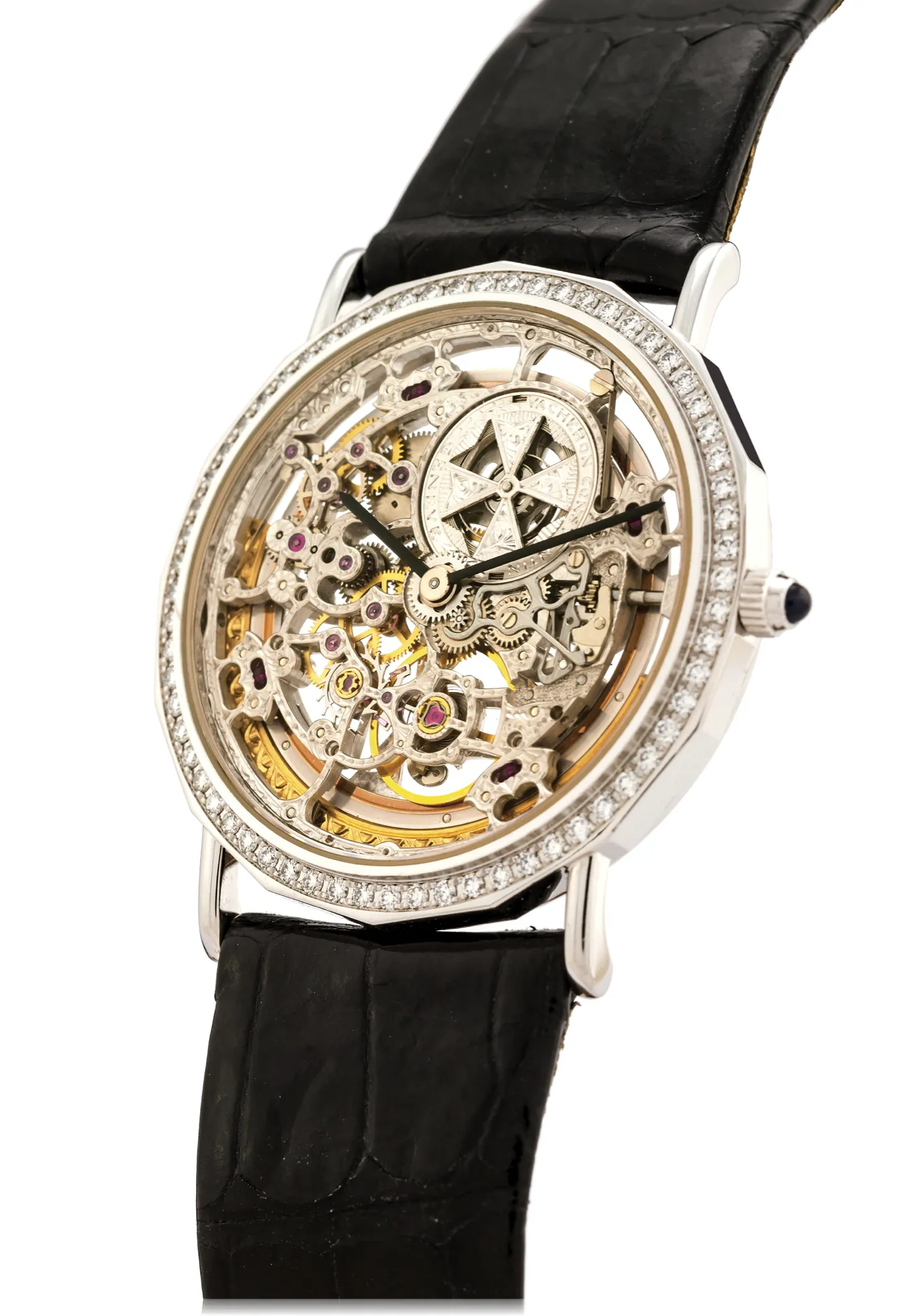 Vacheron Constantin 43502/2 34mm White gold Skeletonised set