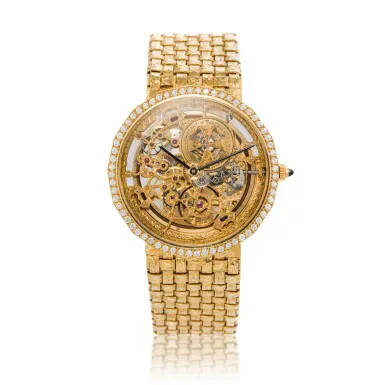 Vacheron Constantin 43502 34mm Yellow gold Skeletonized