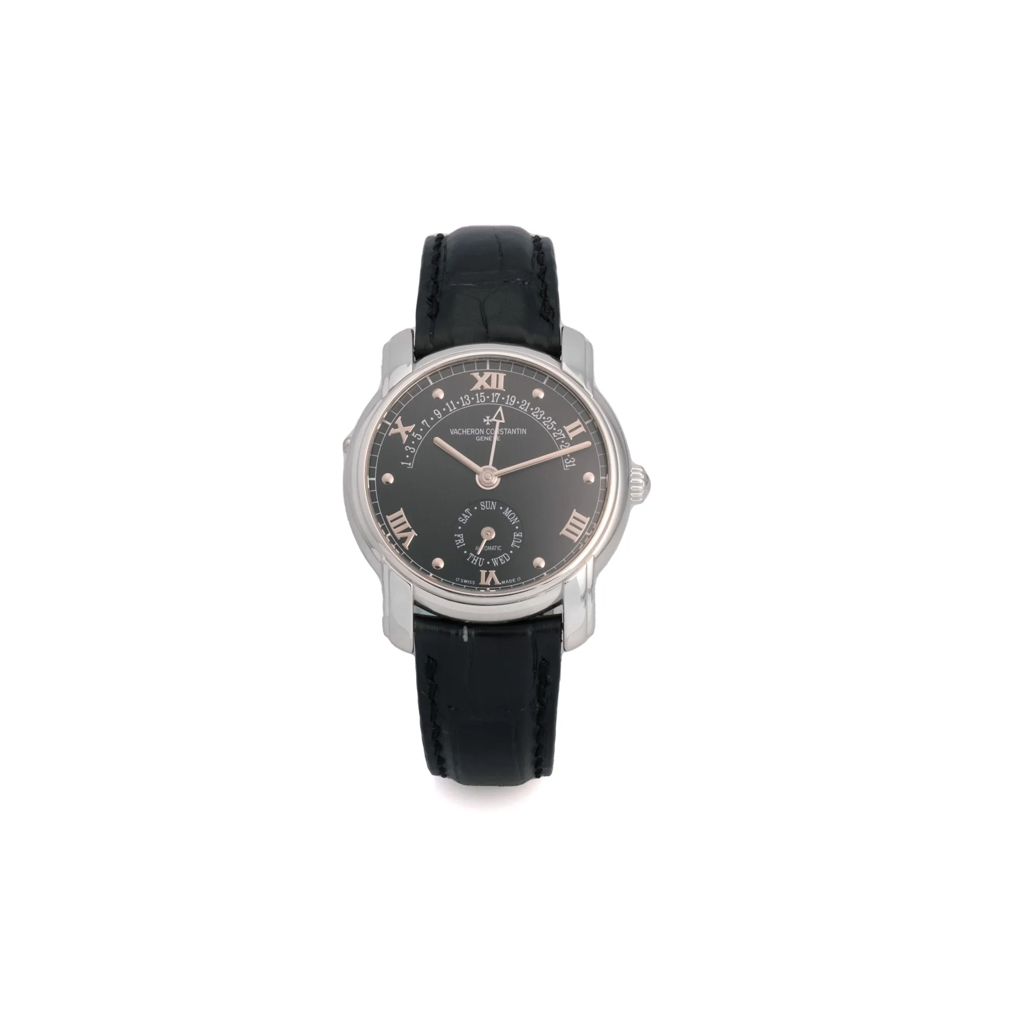 Vacheron Constantin Patrimony 47245 37mm Platinum Black 2