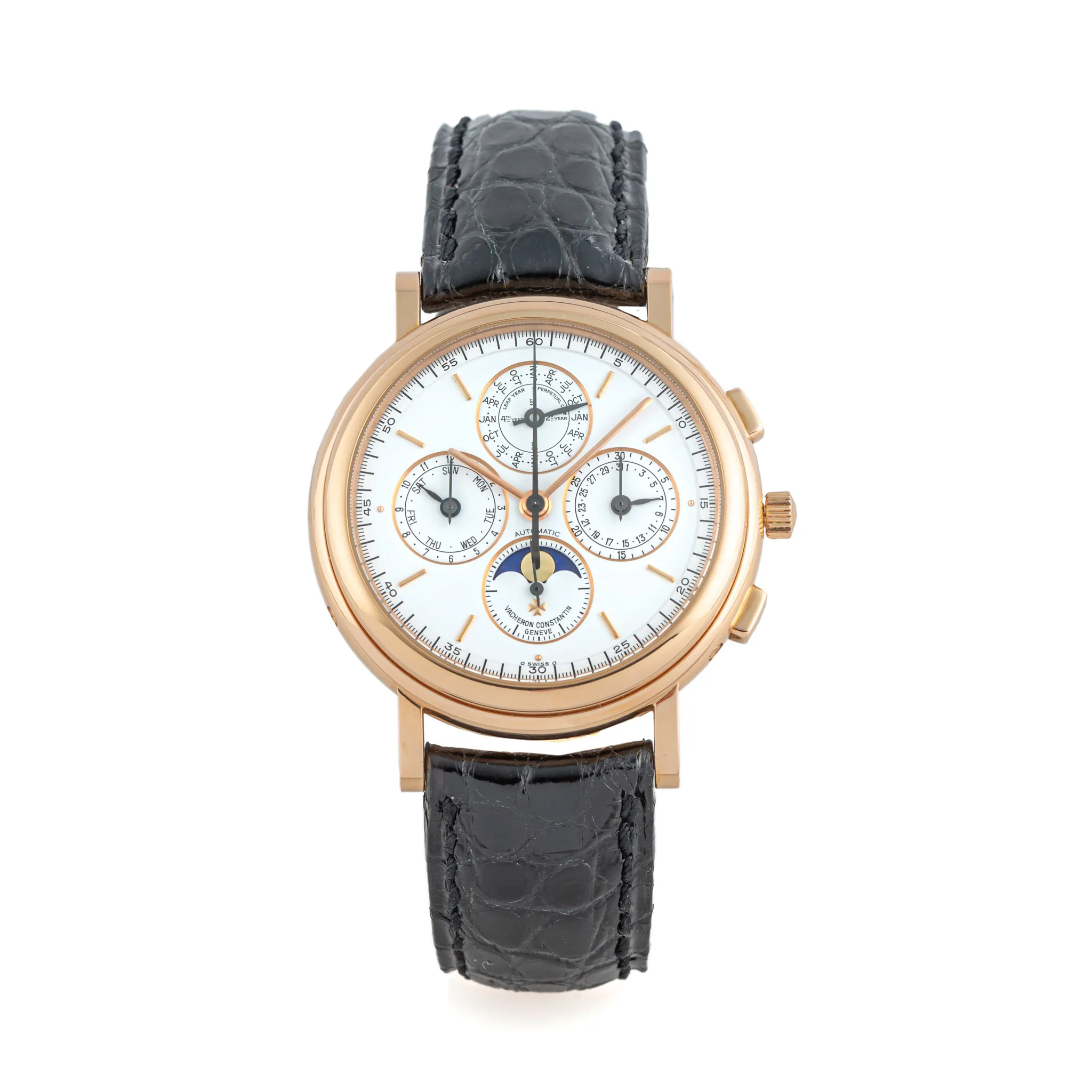 Vacheron Constantin 49005 38mm Rose gold White