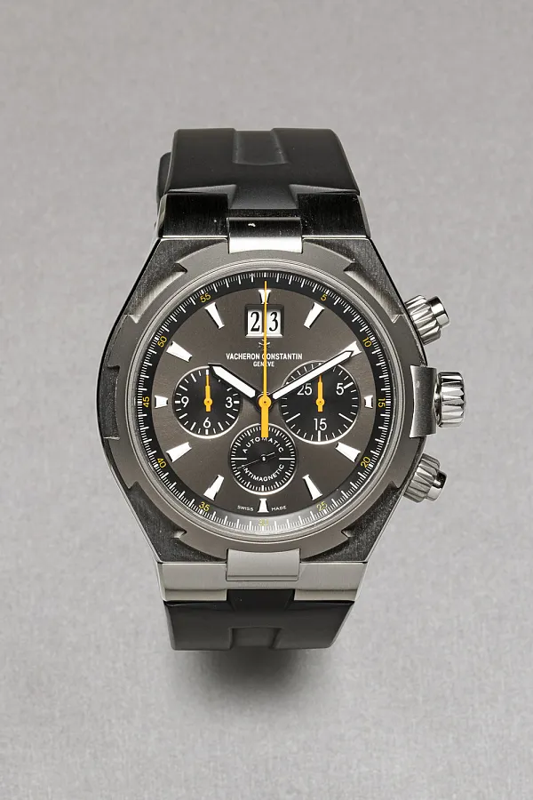 Vacheron Constantin Overseas Chronograph 49150/000W-9015 42mm Stainless steel Gray