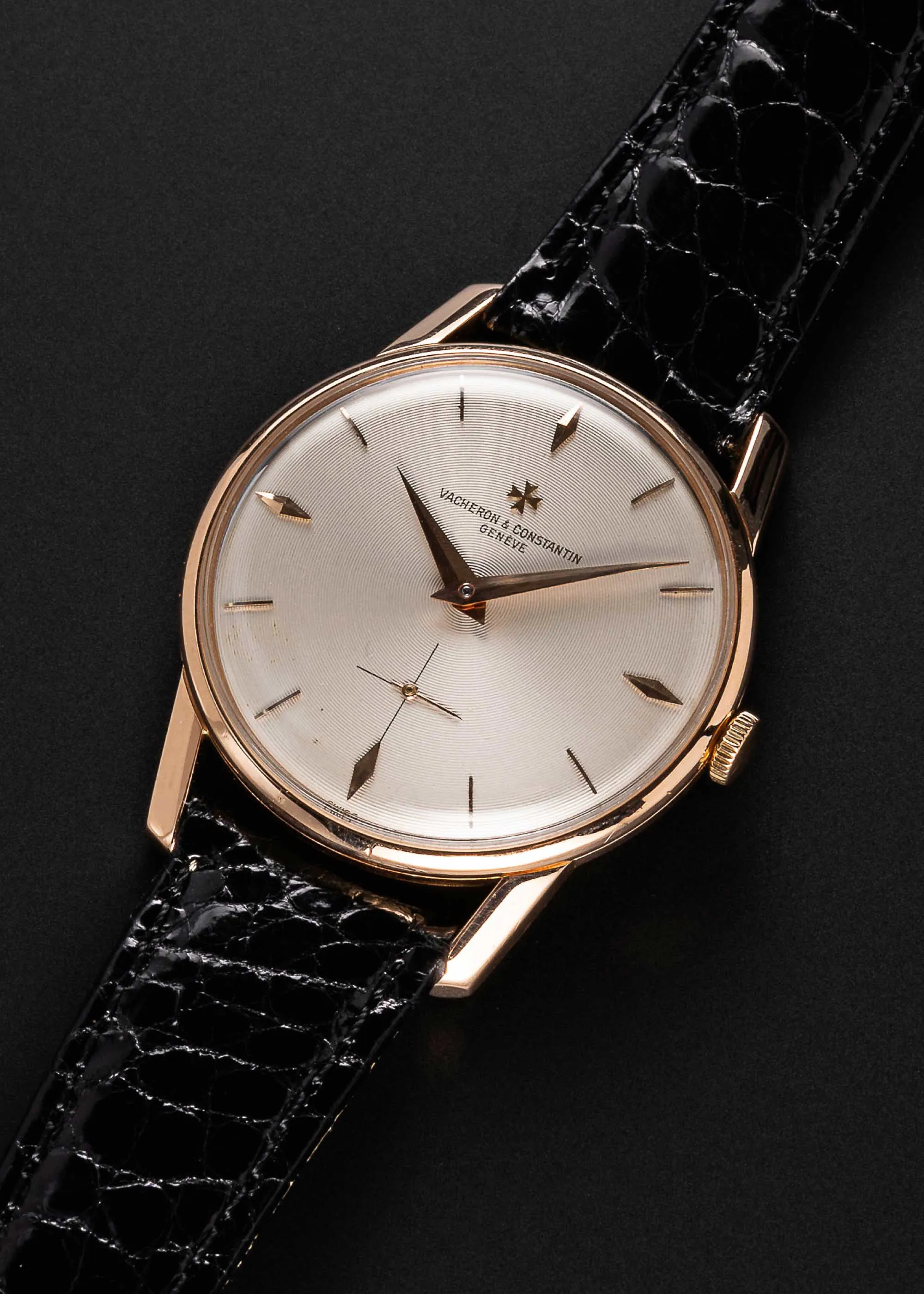 Vacheron Constantin Gentleman 6413 34mm Rose gold Guilloché