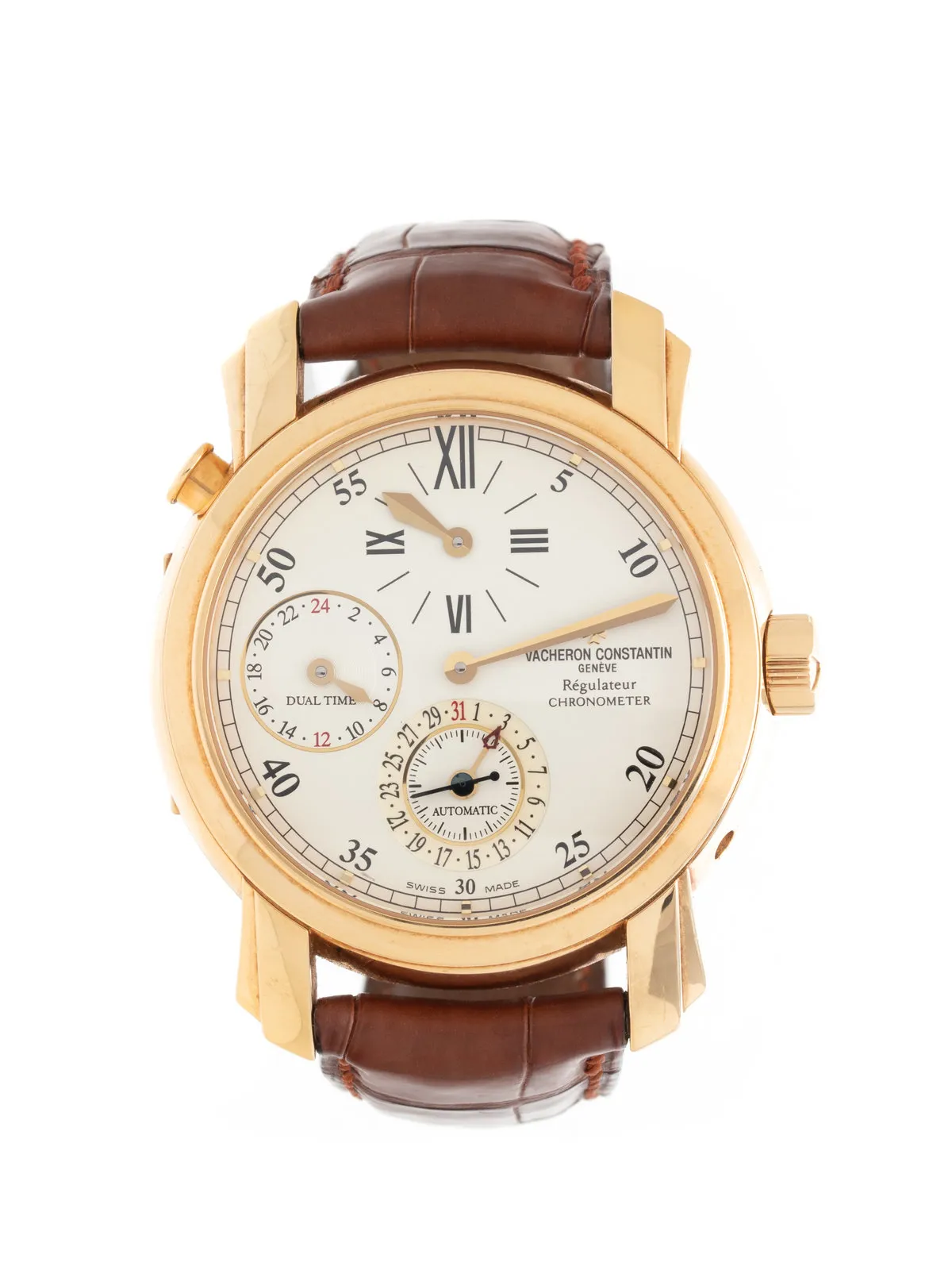 Vacheron Constantin Malte 42005 38mm Yellow gold Silver