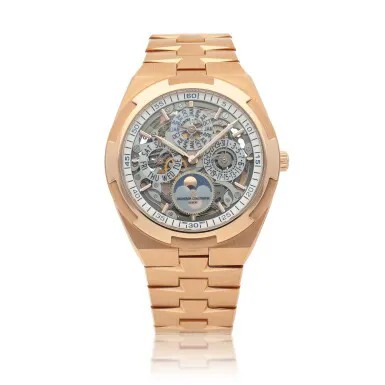 Vacheron Constantin Overseas 4300V 41.5mm Rose gold Skeletonized