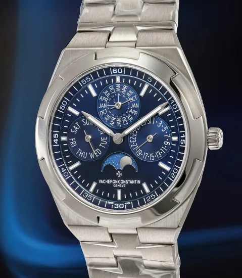 Vacheron Constantin Overseas 4300V 41.5mm White gold Blue