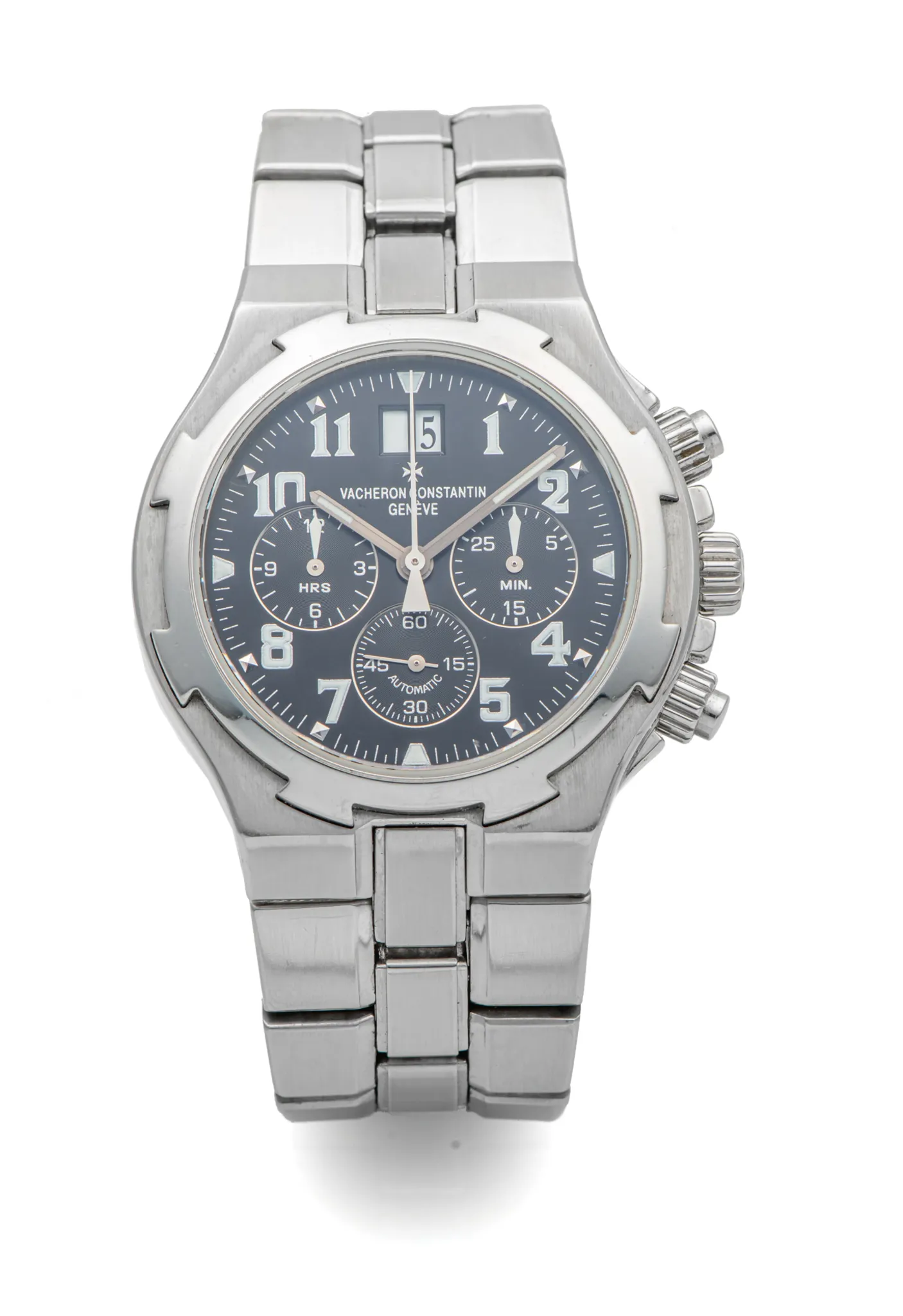 Vacheron Constantin Overseas Chronograph 49140 41mm Stainless steel Gray