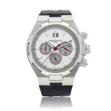 Vacheron Constantin Overseas Chronograph 49150 42mm Stainless steel Silver