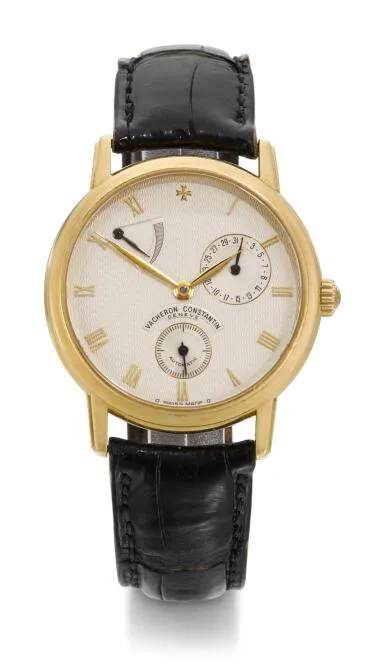 Vacheron Constantin Patrimony 47200/000J 36mm Yellow gold Silver