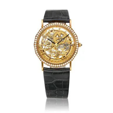 Vacheron Constantin 43502 34mm Yellow gold Skeletonized