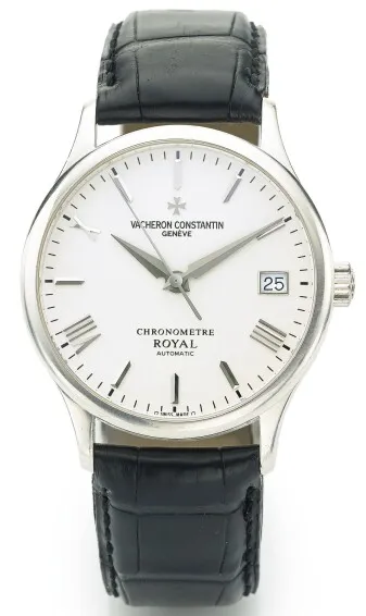 Vacheron Constantin Patrimony 47022 34mm White gold Silver