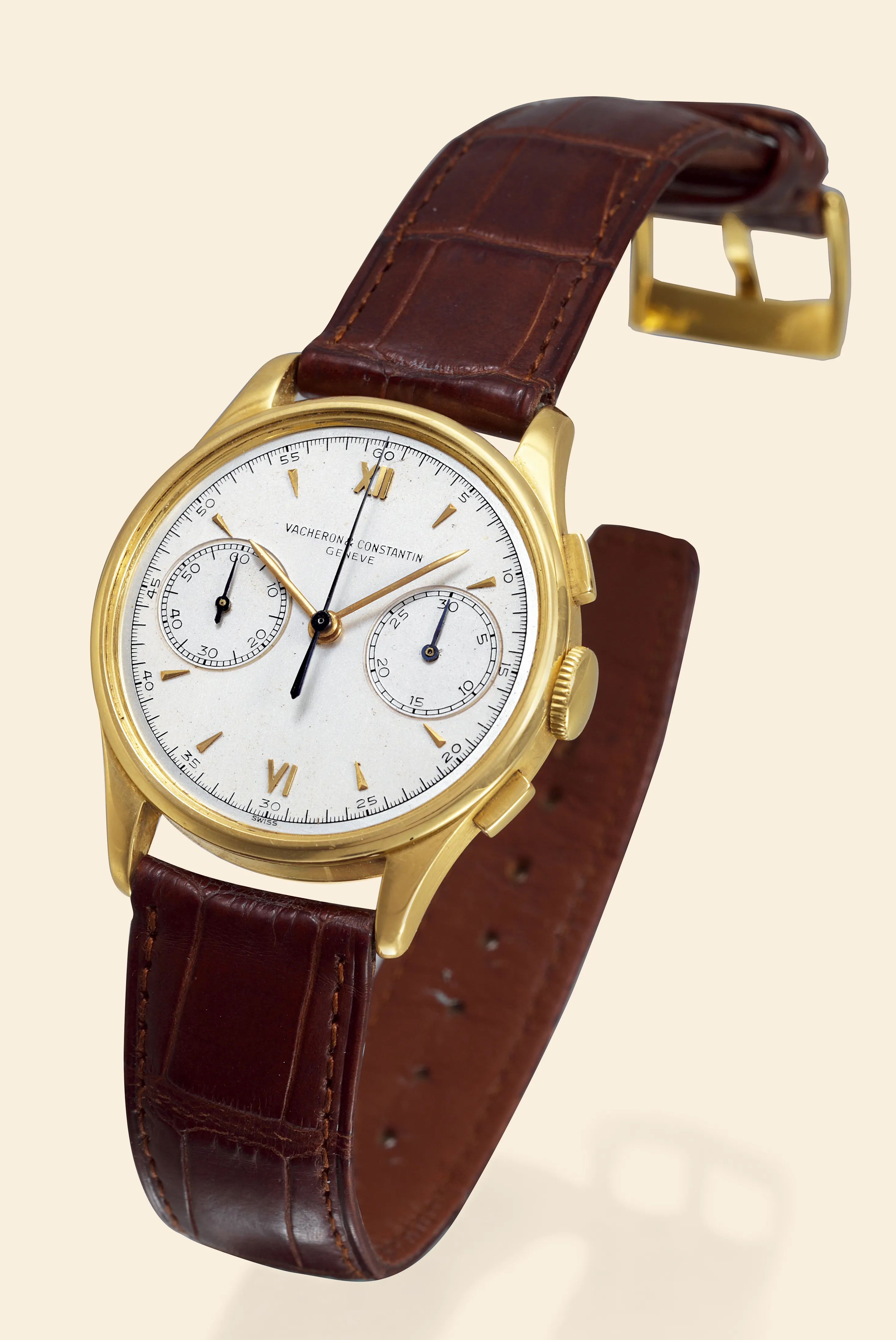 Vacheron Constantin 4072 34mm Yellow gold Silver