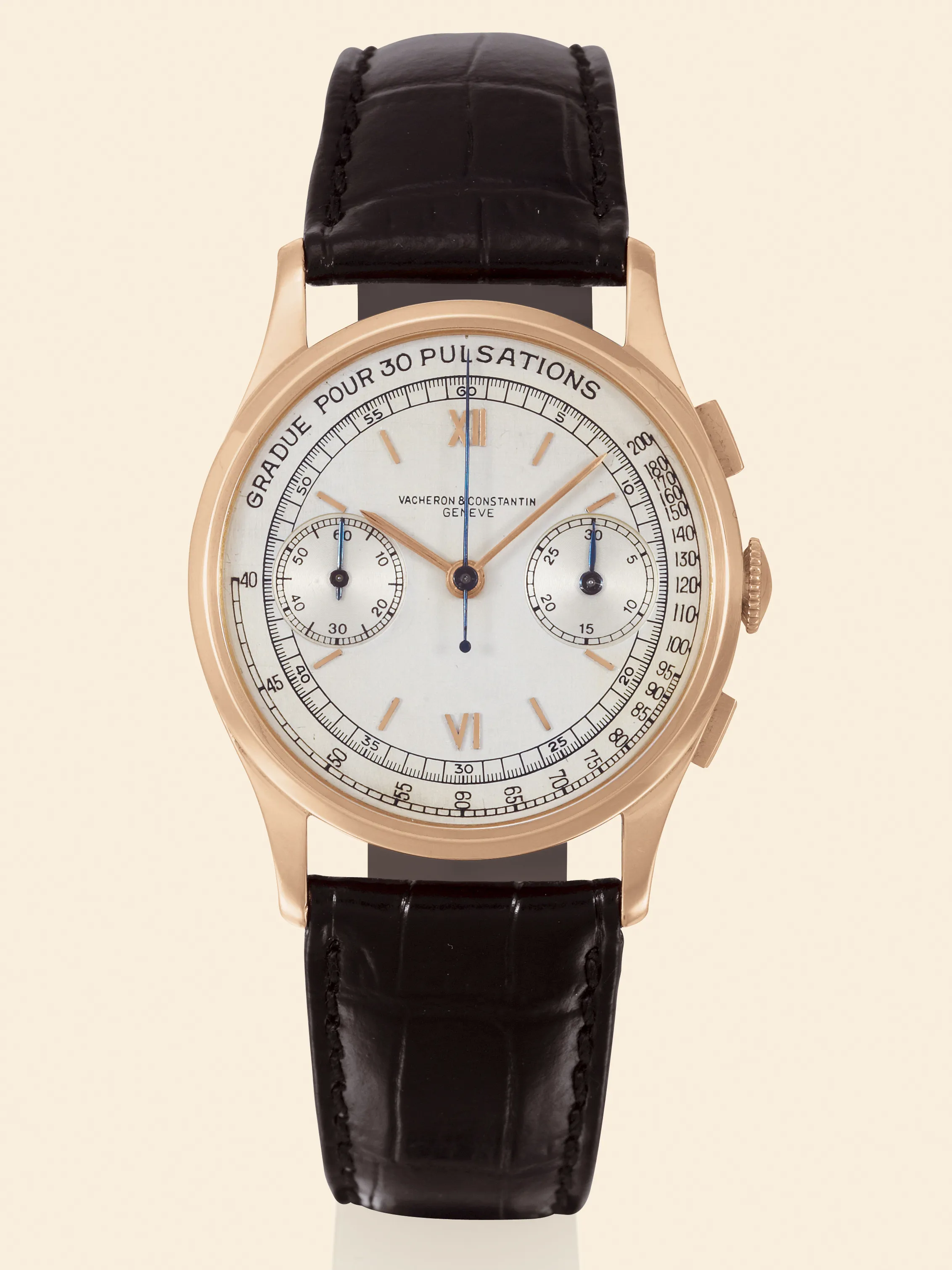 Vacheron Constantin 4072 35mm Rose gold Silver