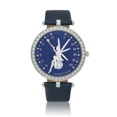 Van Cleef & Arpels Féerie 3482122 38mm White gold Blue