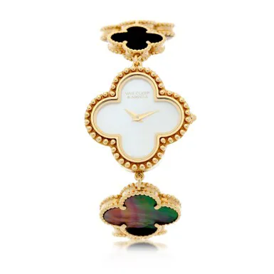 Van Cleef & Arpels Alhambra 136674 25mm Yellow gold Mother-of-pearl