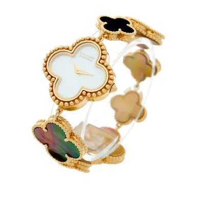 Van Cleef & Arpels Alhambra 136674 25mm Yellow gold Mother-of-pearl 1