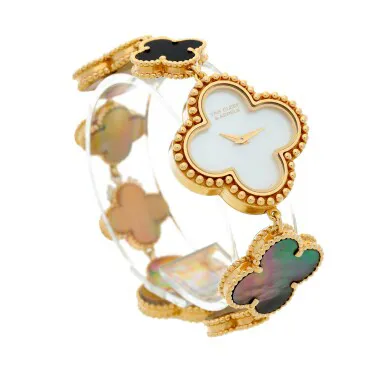 Van Cleef & Arpels Alhambra 136674 25mm Yellow gold Mother-of-pearl 2