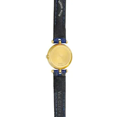 Van Cleef & Arpels 9064 24mm Yellow gold Lapis lazuli 2