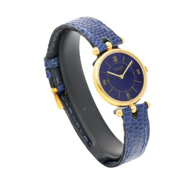 Van Cleef & Arpels 9064 24mm Yellow gold Lapis lazuli 3