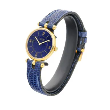 Van Cleef & Arpels 9064 24mm Yellow gold Lapis lazuli 4