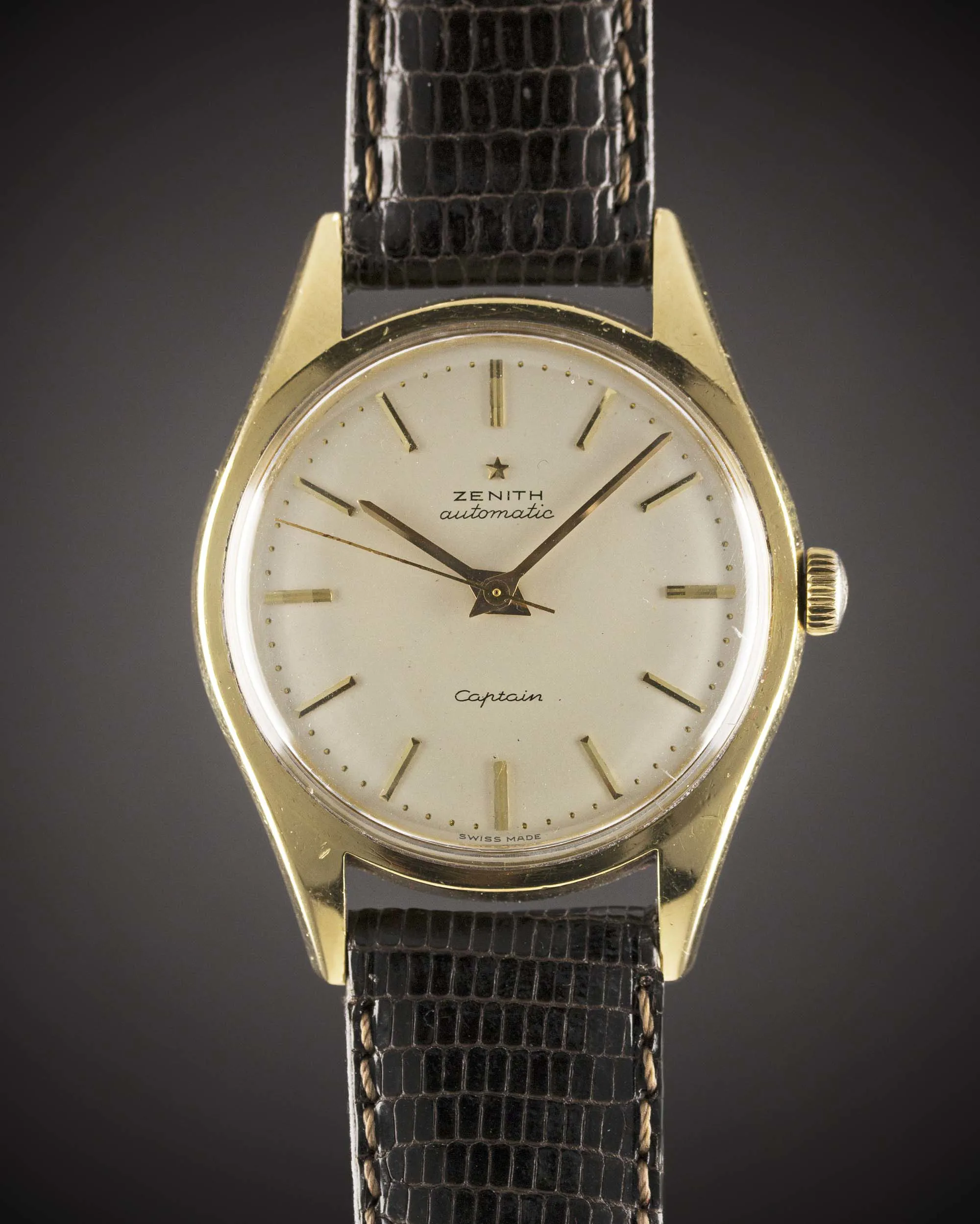 Zenith Captain 35mm Yellow gold White