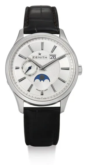 Zenith Captain 40mm Stainless steel Silver