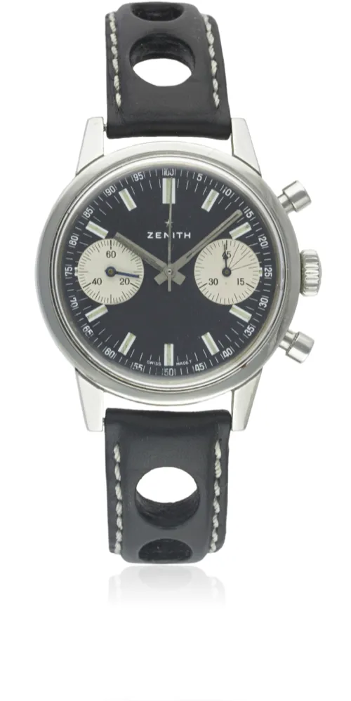 Zenith Chronograph A278 37mm Stainless steel Black