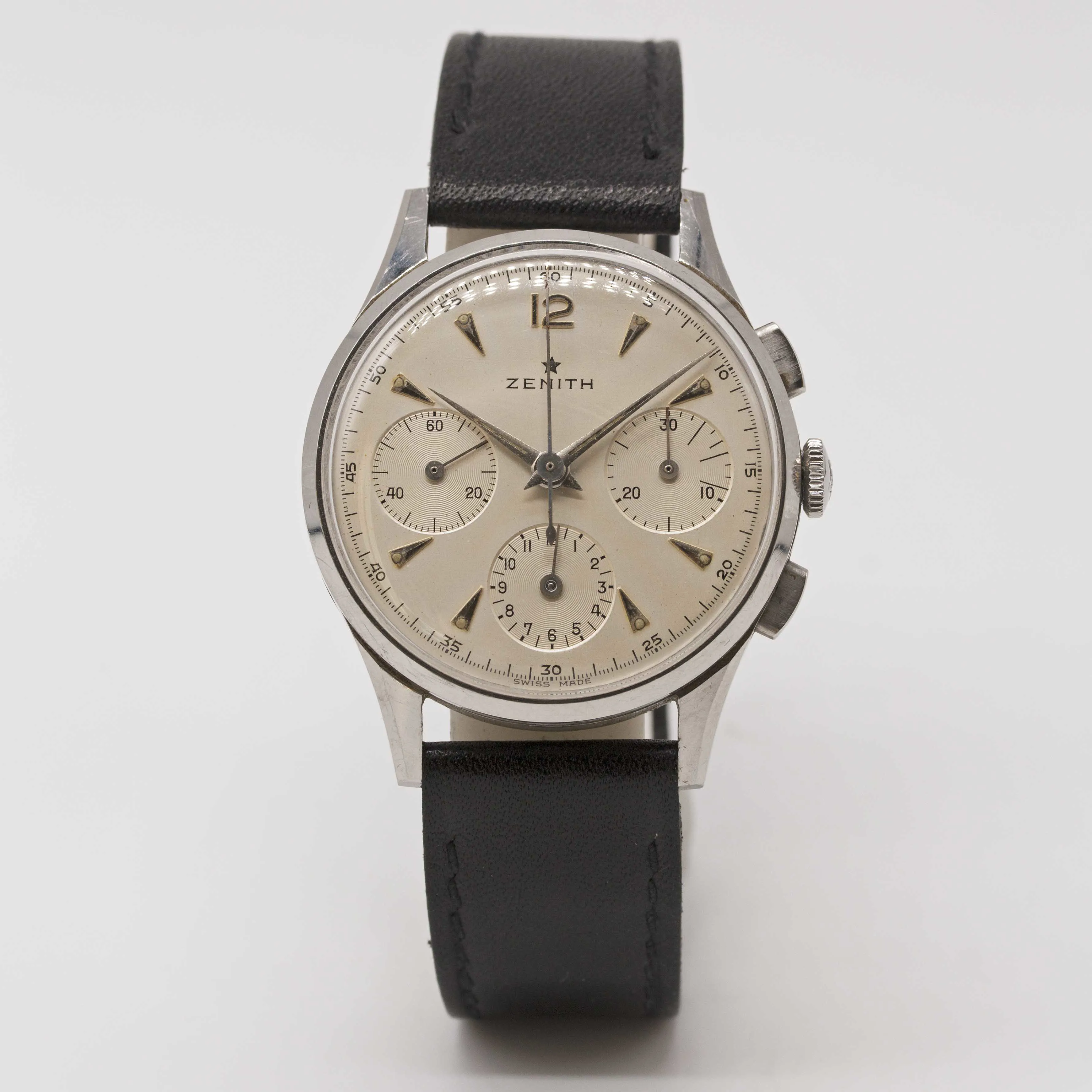 Zenith Chronograph 35mm Stainless steel Cream 1