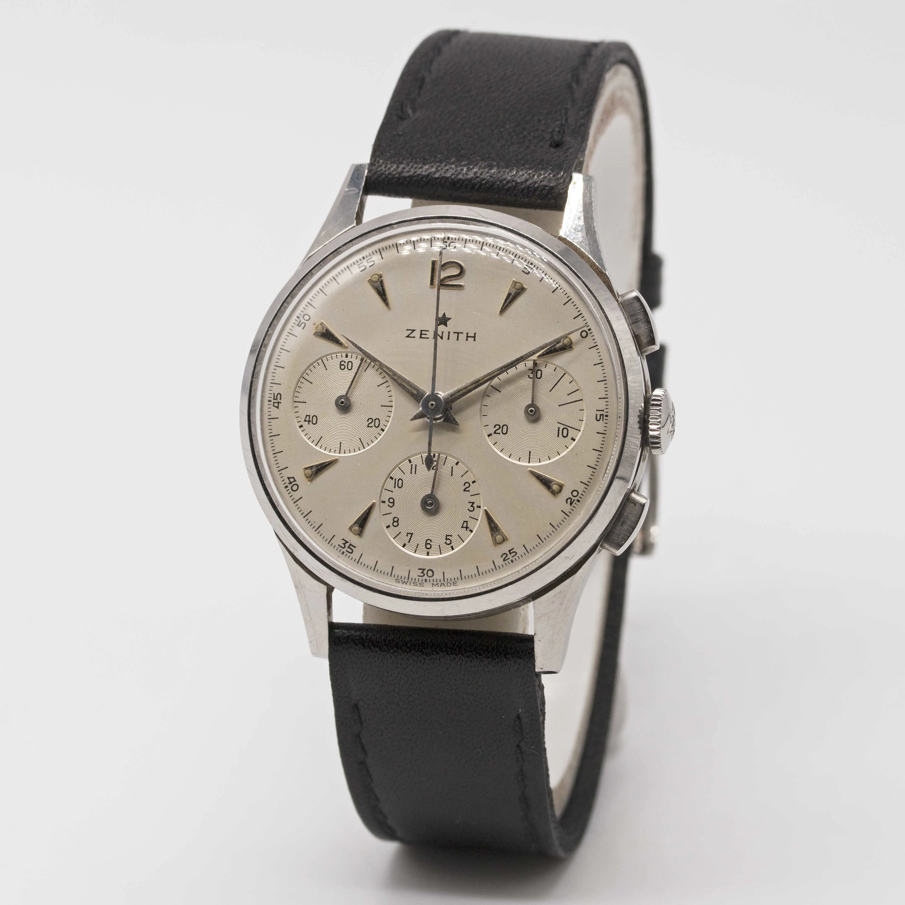 Zenith Chronograph 35mm Stainless steel Cream 3