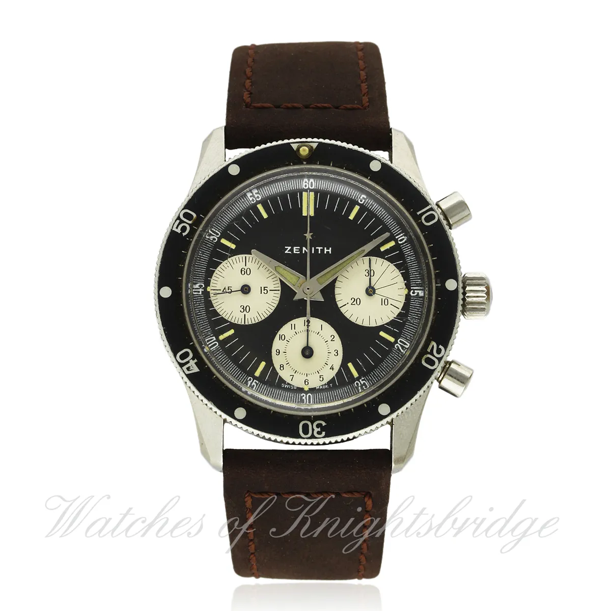Zenith Chronograph 40mm Stainless steel Black