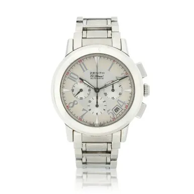 Zenith El Primero 01/02.0451.400 40mm Stainless steel Silver