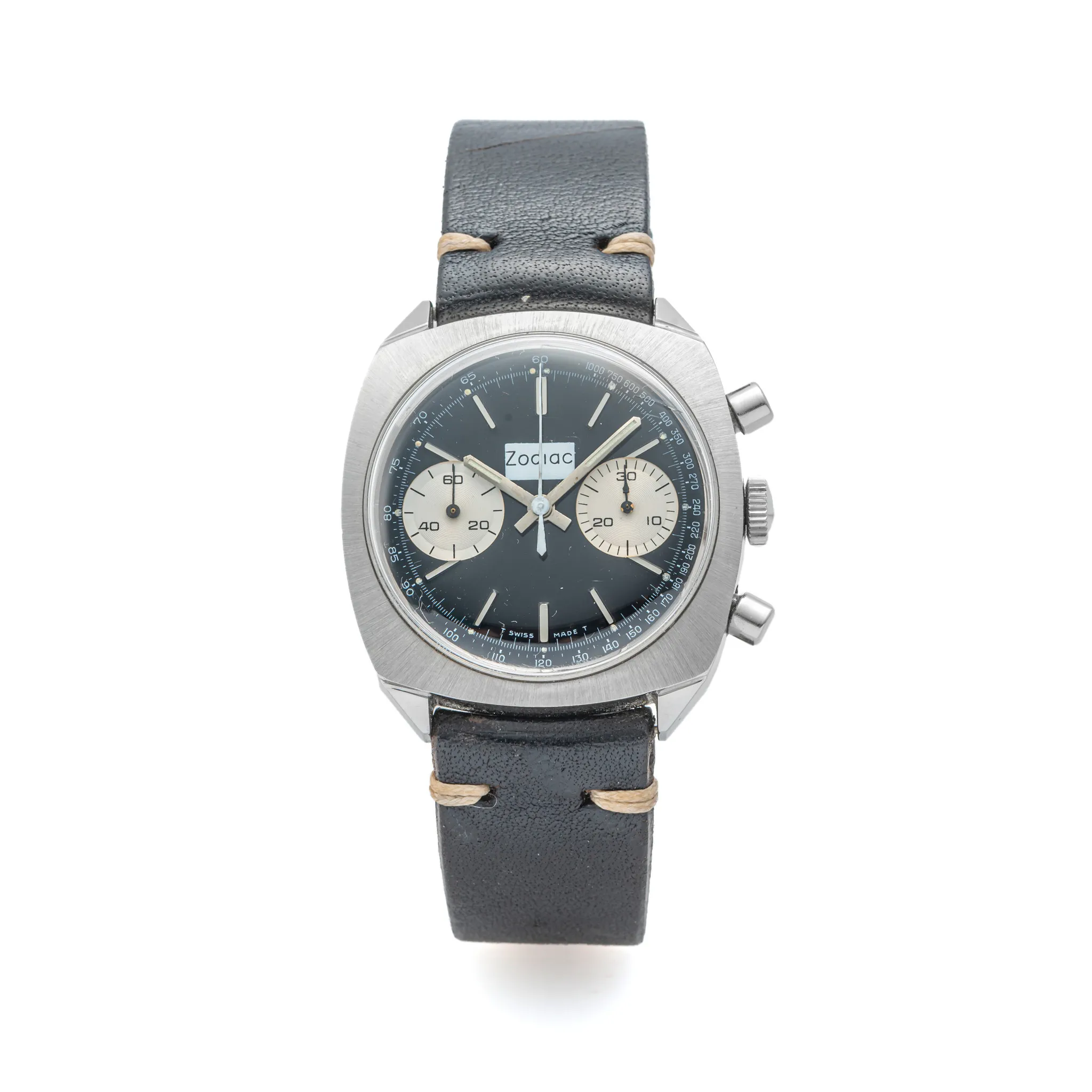 Zodiac 2003 37mm Stainless steel Black