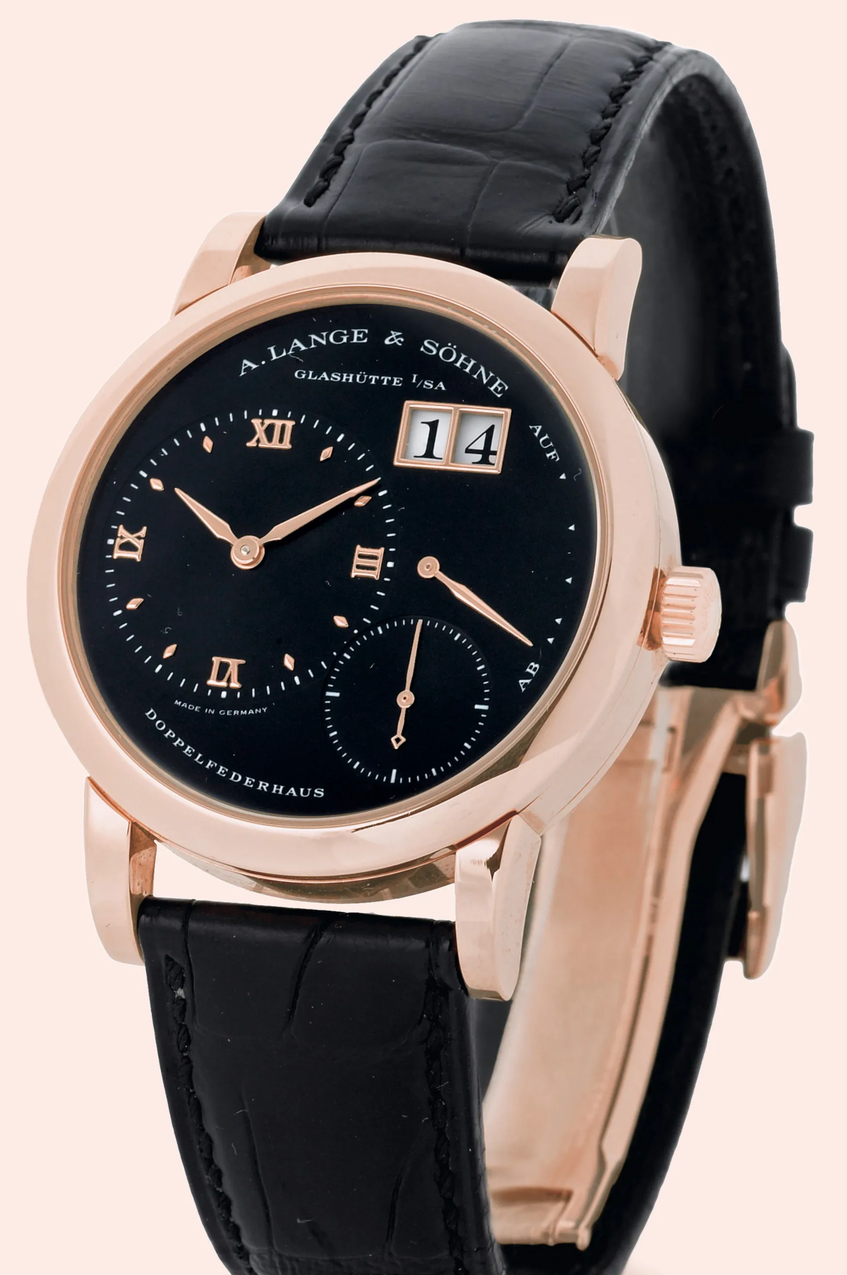 A. Lange & Söhne Lange 1 101.033 38mm Rose gold Gray