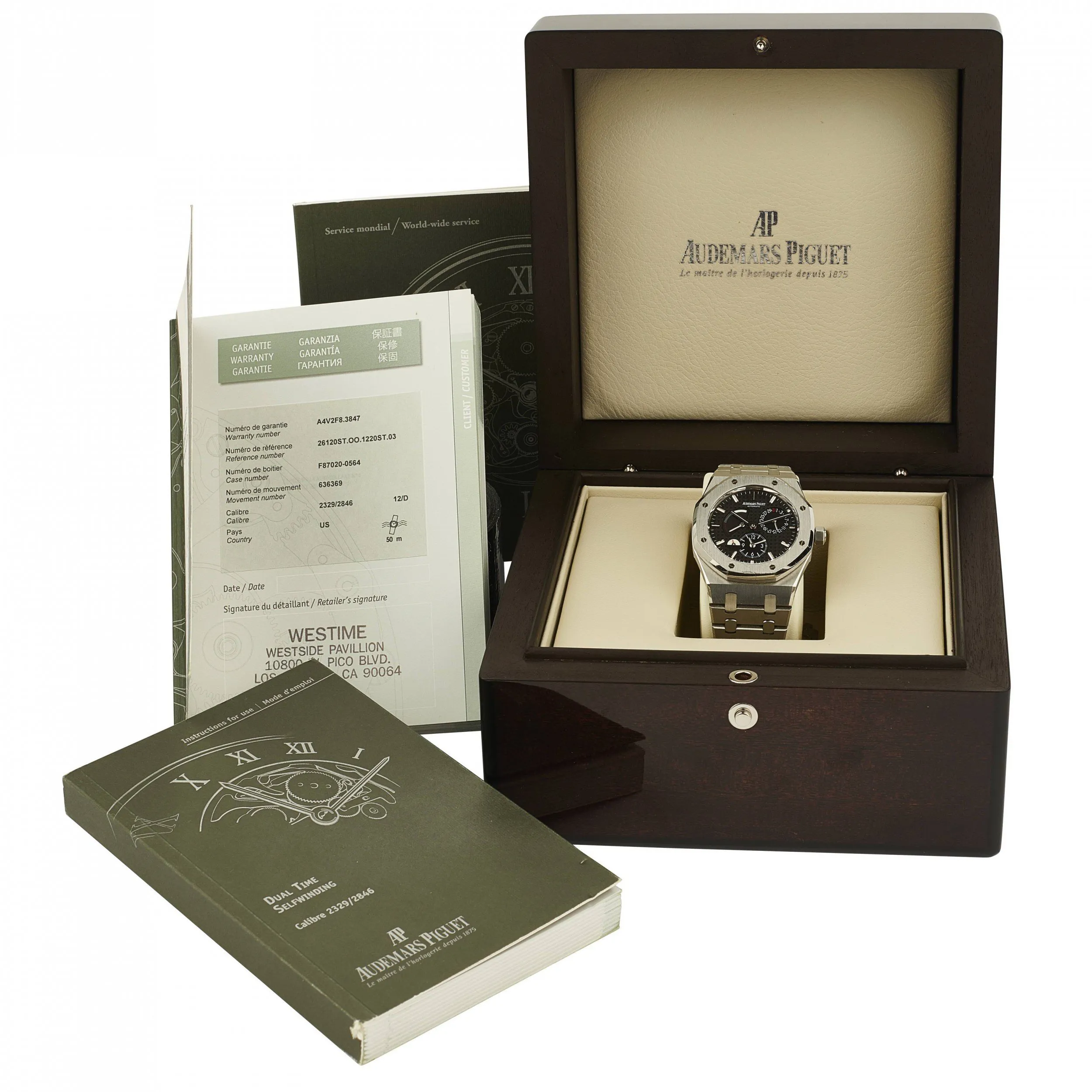 Audemars Piguet Royal Oak 26120ST 39mm Stainless steel Black 1