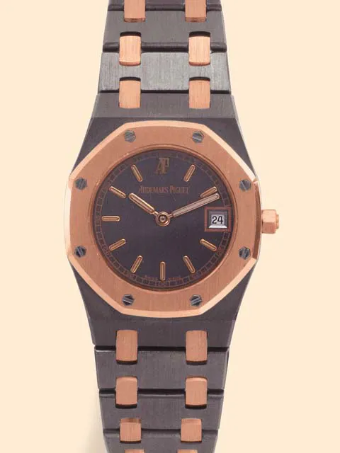 Audemars Piguet Royal Oak 24mm Rose gold Black