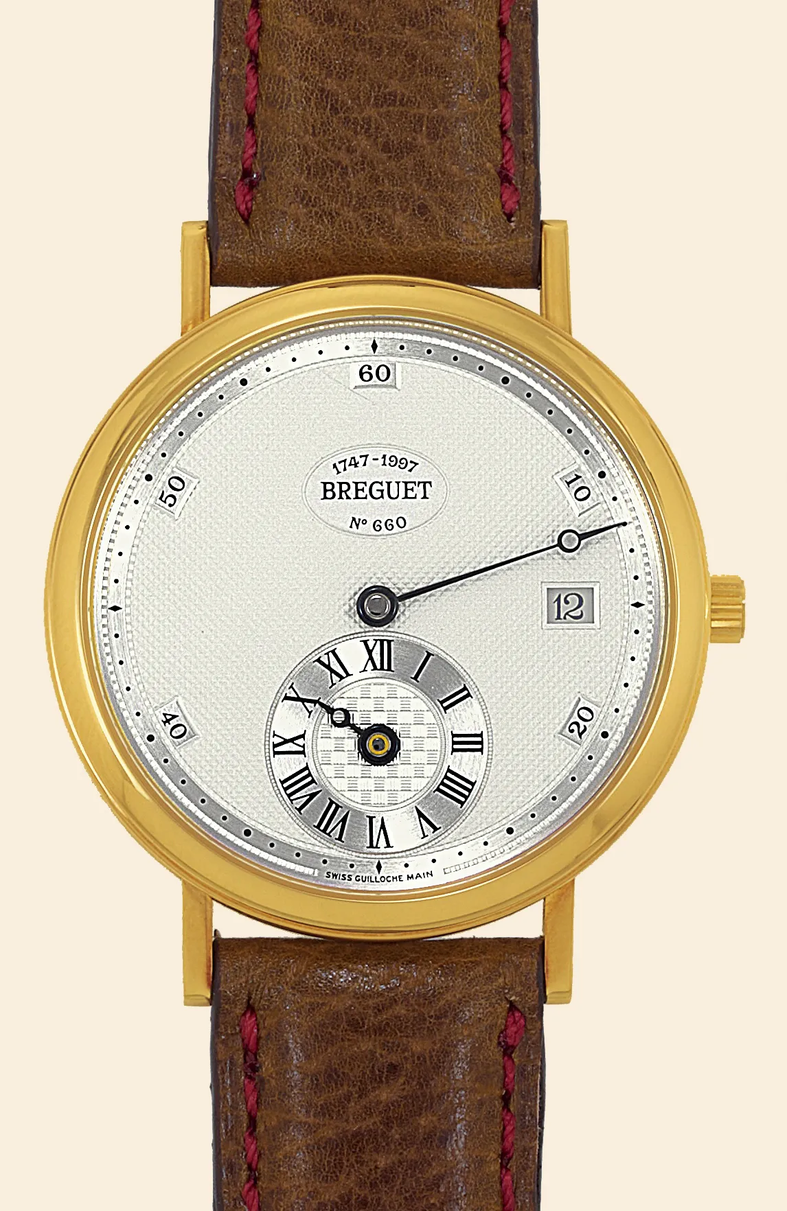 Breguet 1747 36mm Yellow gold guilloché eccentric