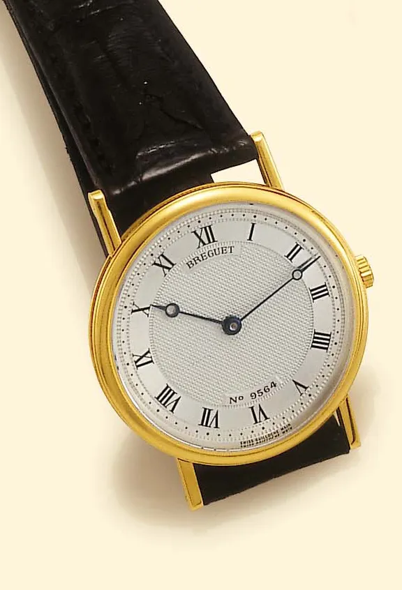 Breguet 3500 33mm Yellow gold Silver