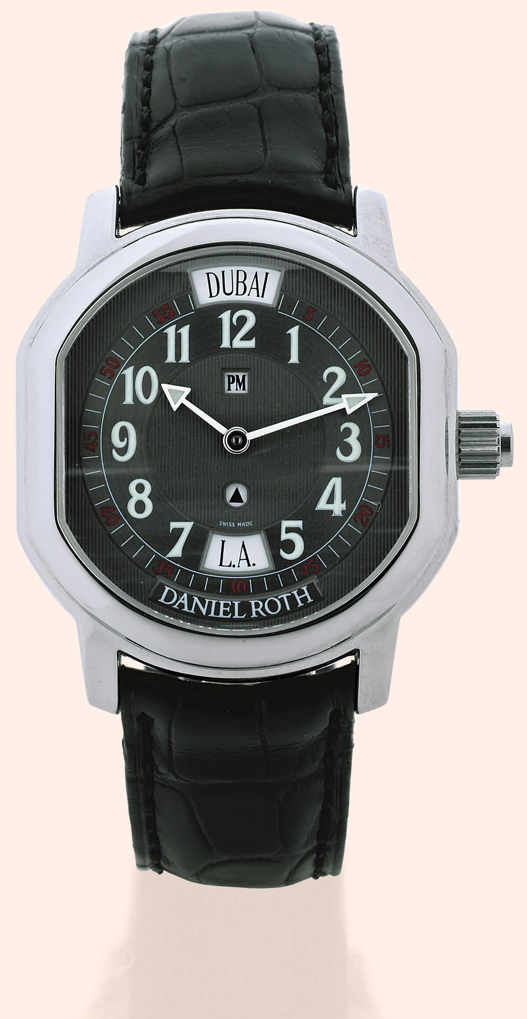 Daniel Roth 857.ST 38mm Stainless steel Textured anthracite