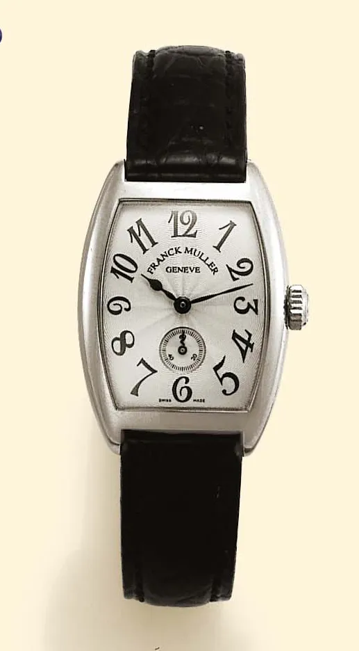 Franck Muller Cintree Curvex 1750 25mm White gold White