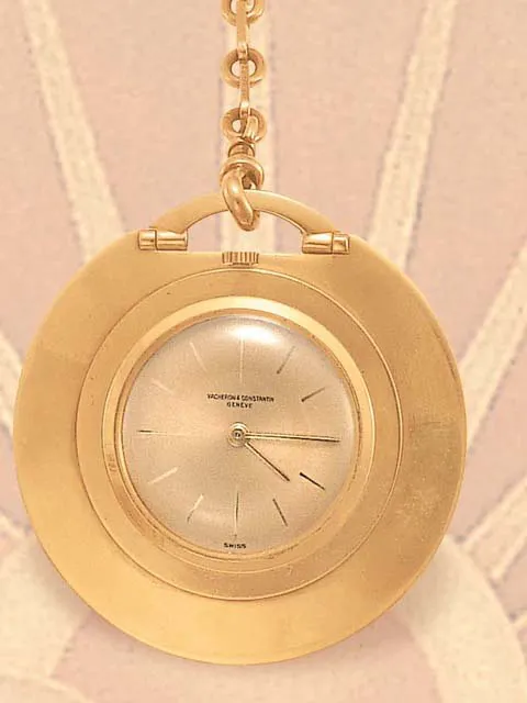 Hermès 6345 42mm Yellow gold Champagne