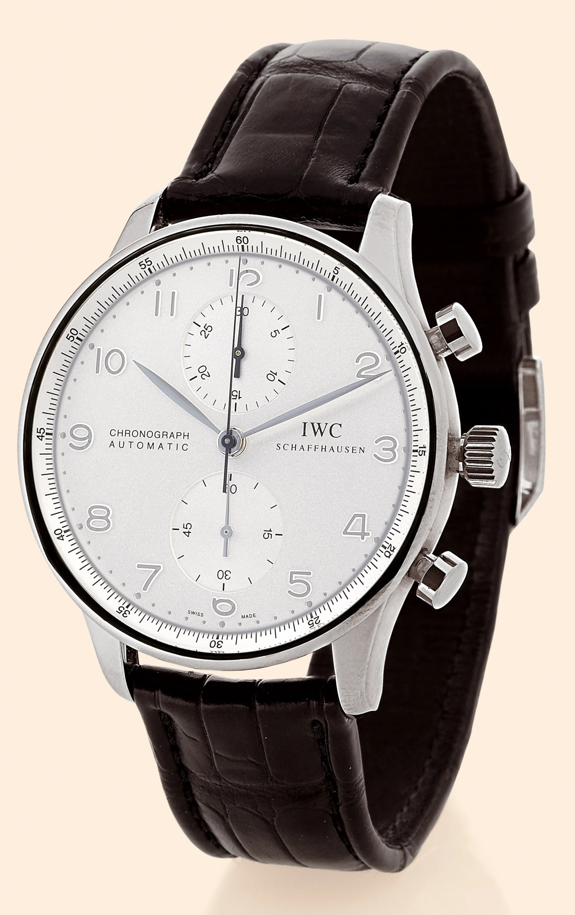 IWC Portugieser 3714 42mm White gold Silver