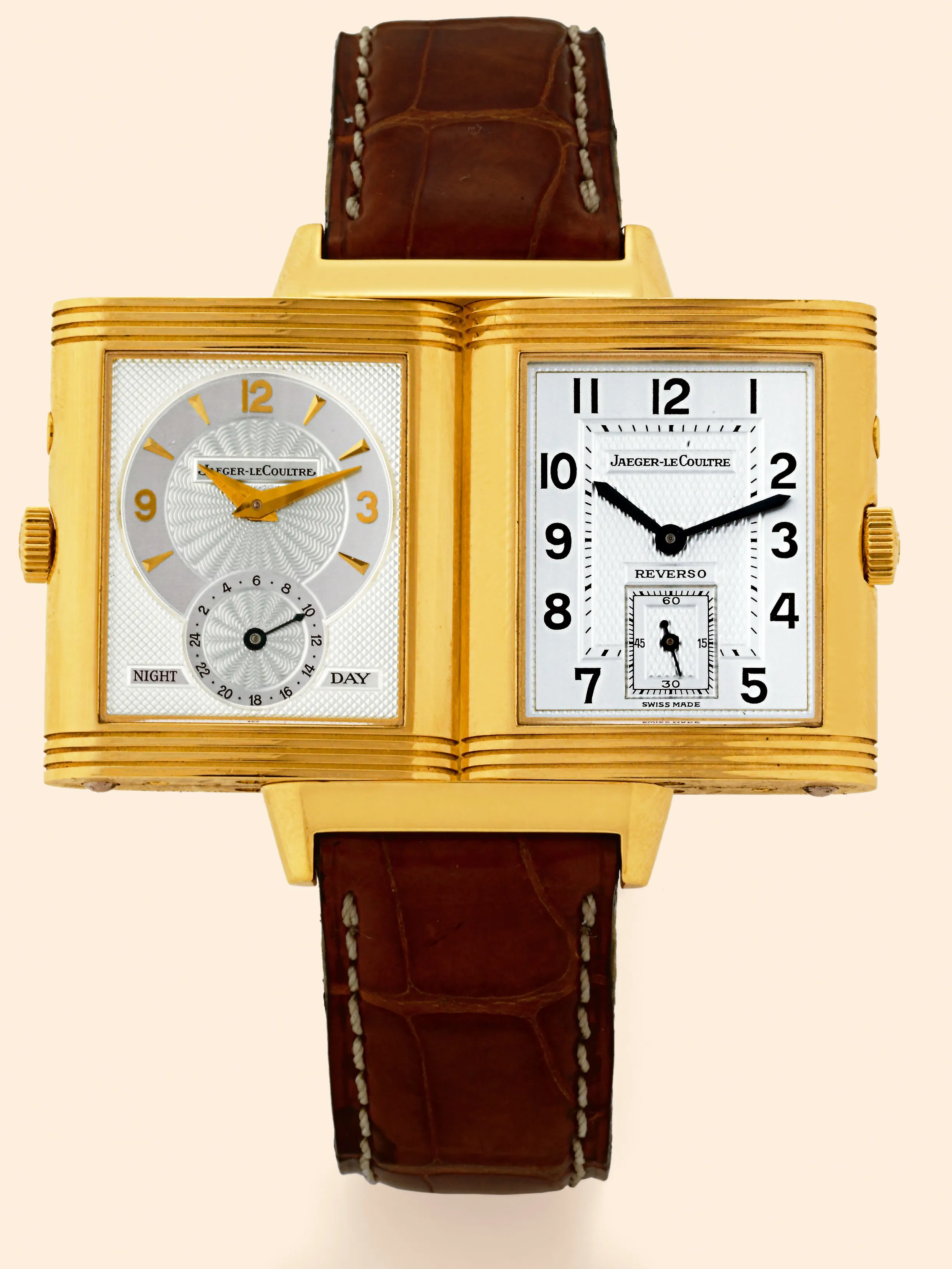 Jaeger-LeCoultre Reverso 270.1.54 26mm Yellow gold Silver