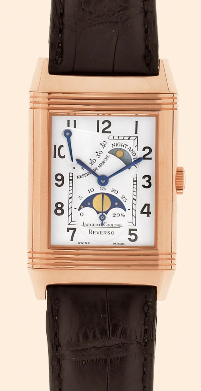 Jaeger-LeCoultre Reverso 270.2.63 26mm Rose gold Silver