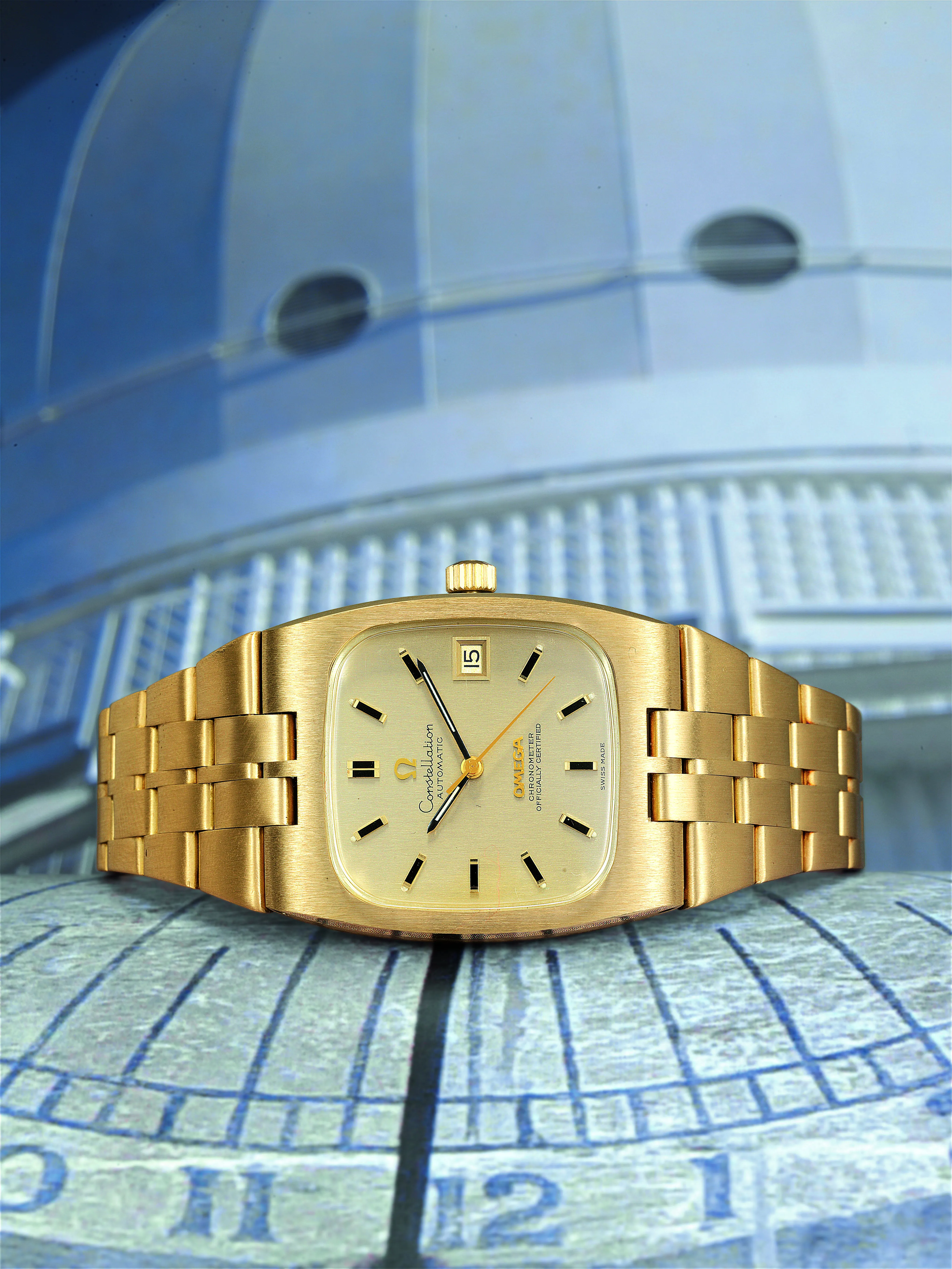 Omega Constellation 32.5mm Yellow gold