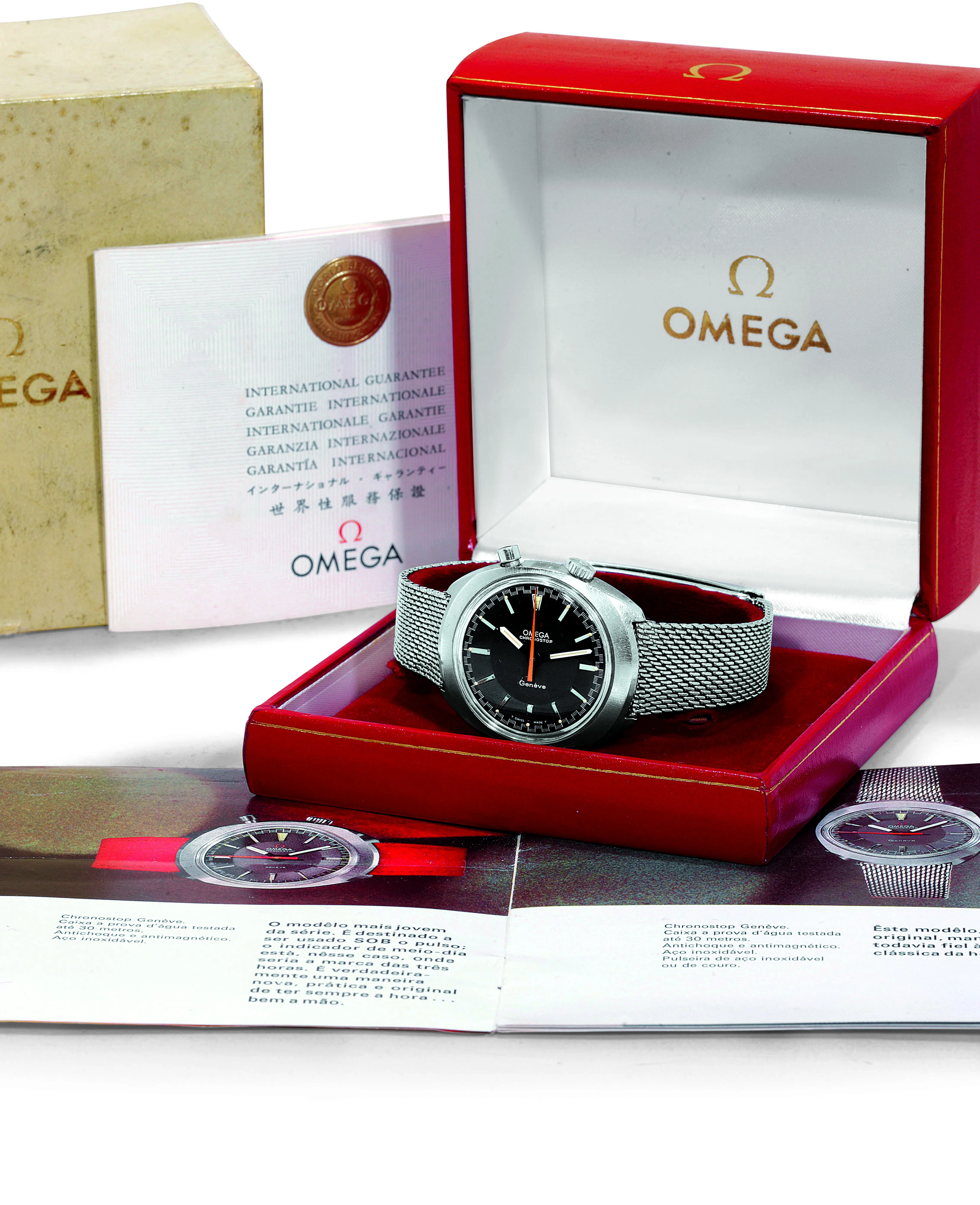 Omega ST 145.010 35mm Stainless steel Matte gray