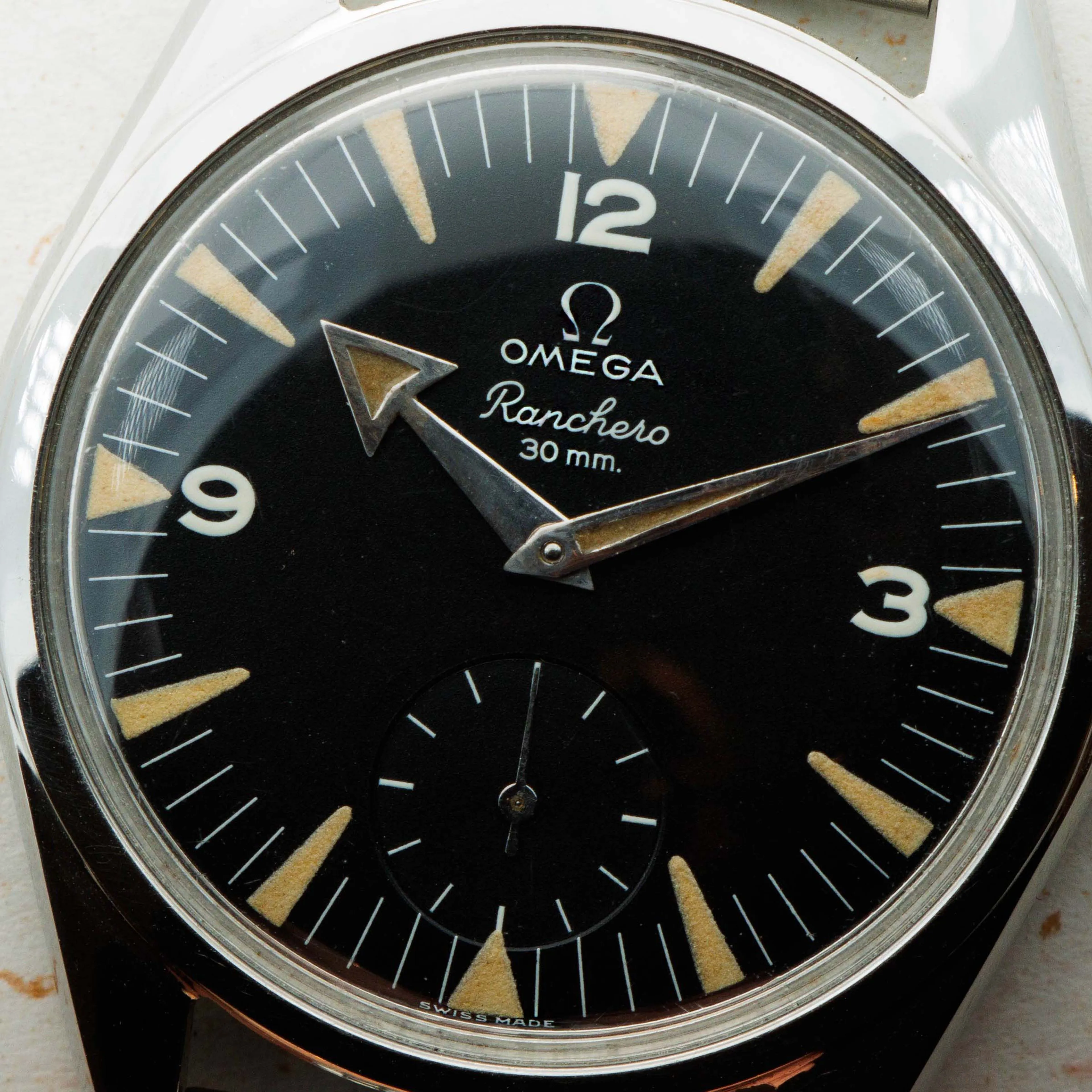 Omega Ranchero 2990-1 35mm Stainless steel Black 10